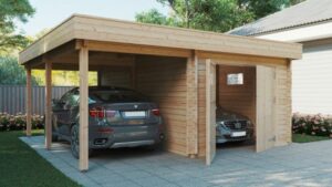 Dřevěné garáže